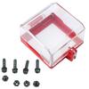High Strength Clear Plastic Wall Switches Cover Emergency Button Wall Switch Socket Lockout Cover Lock Box Enduring