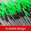 5Pcs Telescopic Fishing Rod Holder Aluminum Alloy Adjustable Fishing Stand Adjustable Extending Rod Rest For Outdoor Angling