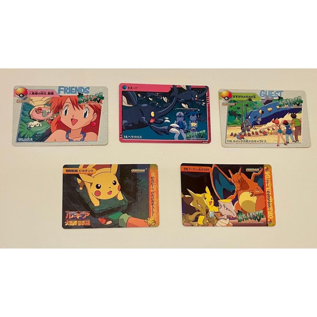 Used Pokemon anime collection 5 pieces