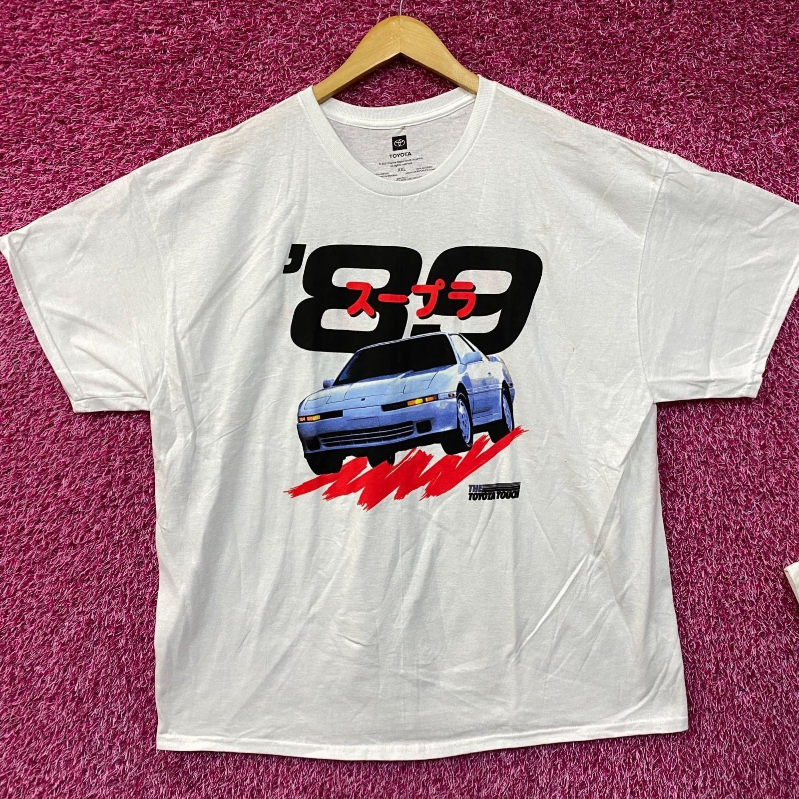 Двусторонняя футболка Toyota Supra Turbo 89 XL