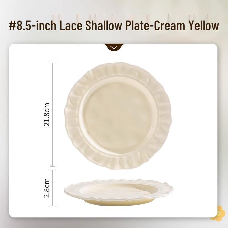 Morder Lanka Nordic Petal Ceramic Plate