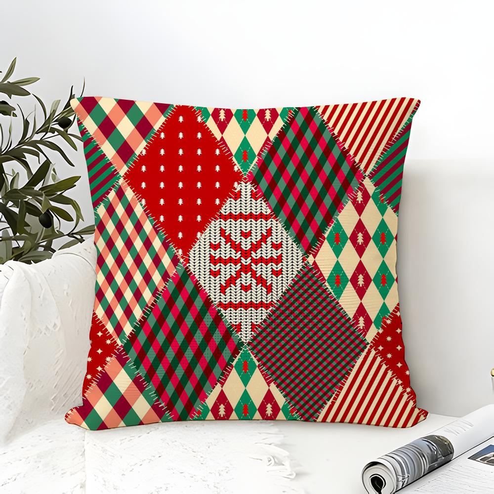 Diverse squarestyle prints Pillow Case linen pillow case sofa home decor cushion cover cushion cove