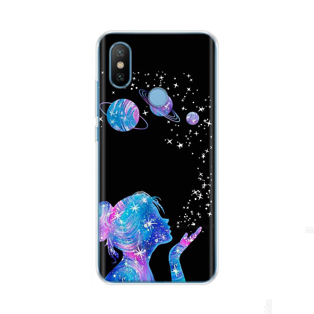 For Xiaomi Mi A2 Case Cover for Xiaomi Mi A2 Lite Transparent TPU Silicone Phone Case on Xiomi MiA2 MiA Mi A 2 lite Fundas Coque