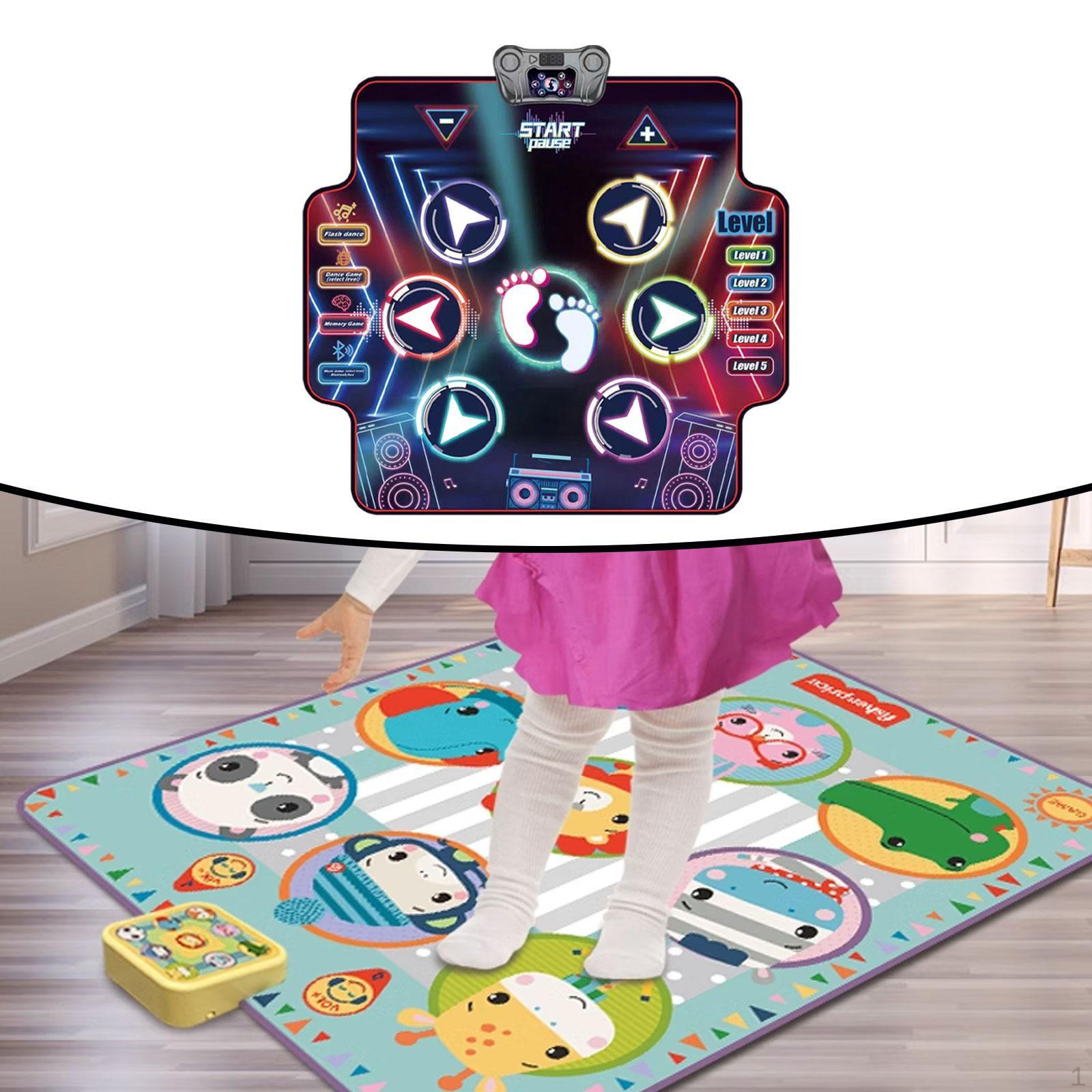 

Музыкальный танцевальный игровой коврик Mixer Rhythm Step Playmat для взрослых детей девочек мальчиков 5004