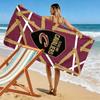 Cleveland Cavaliers Print Beach Towel, Large Soft Quick Dry Towel for Beach Camping Swimming