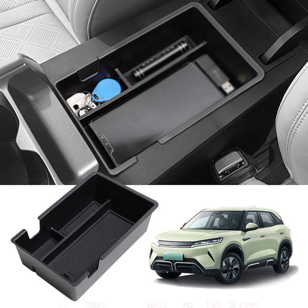 For BYD Yuan UP 2025-2025 Models Armrest Storage Box Armrest Central Box Storage Box Storage Decoration Compartment Box T3B6