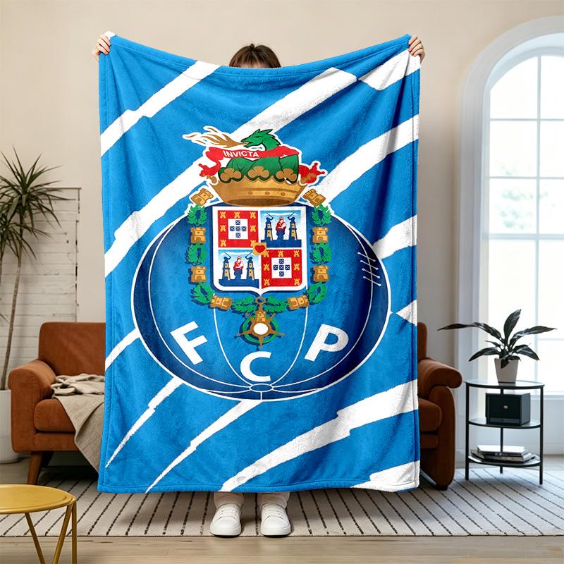 Telo mare FC Porto Morbido e confortevole Flanella Adatto per divani salotti campeggio all'aperto viaggi e fa anche un ottimo regalo di anniversario