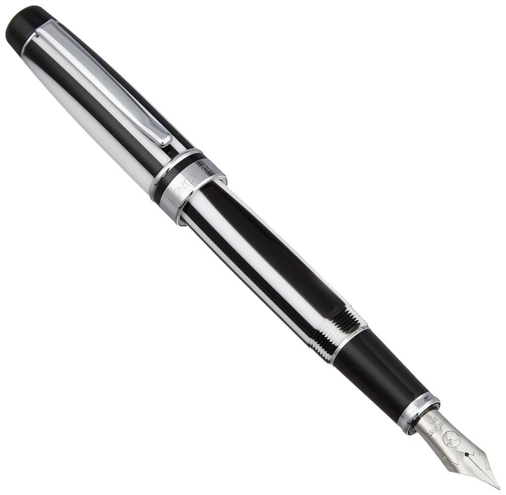 Monteverde Prima Black White Fountain Pen 1919407 &