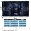 Tampa Bay Devil Rays Print Flannel Blanket High Quality Warm Comfortable Cover for All Seasons Perfect for Gifts Home Decor