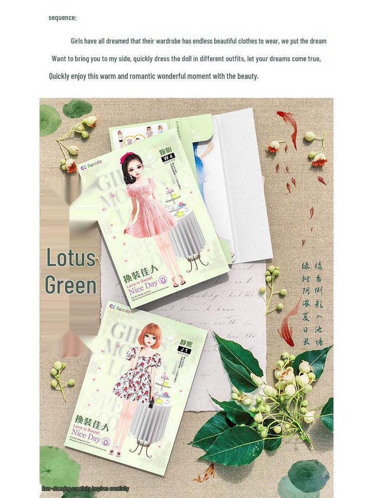 Magnetic Dress-Up Puzzle Book for Girls: Sticker Toy and Fashion Doll for Ages 4-6