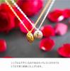 Genuine Gold and Sterling Silver 925 Charm Necklace Pendant for Men and Women. Simple, thin, small chain set with genuine drawstring pouch. Casual,