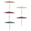 Patio Umbrella Table Umbrella with Crank,with 8 Sturdy Ribs Market Umbrella,Yard Umbrella for Deck Garden,Backyard Pool