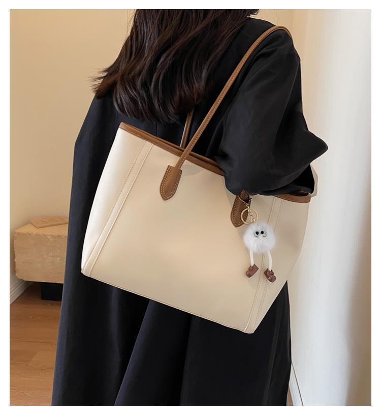 Women's High-Capacity Versatile Tote - 2025 Spring/Summer Shoulder Bag for Work and Commute