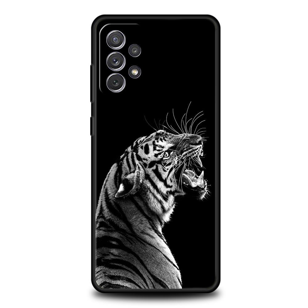 Tiger Animal Phone Case For Samsung Galaxy A73 A53 A33 5G A13 4G A03 A23 A21s A03s A11 A31 A41 A51 A52 A71 M21 M22 M31 A01 Cover