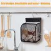 Soft Plastic Bathroom Organizer Waterproof Hanging Storage Bag For Toothbrush Cosmetics Travel Essentials