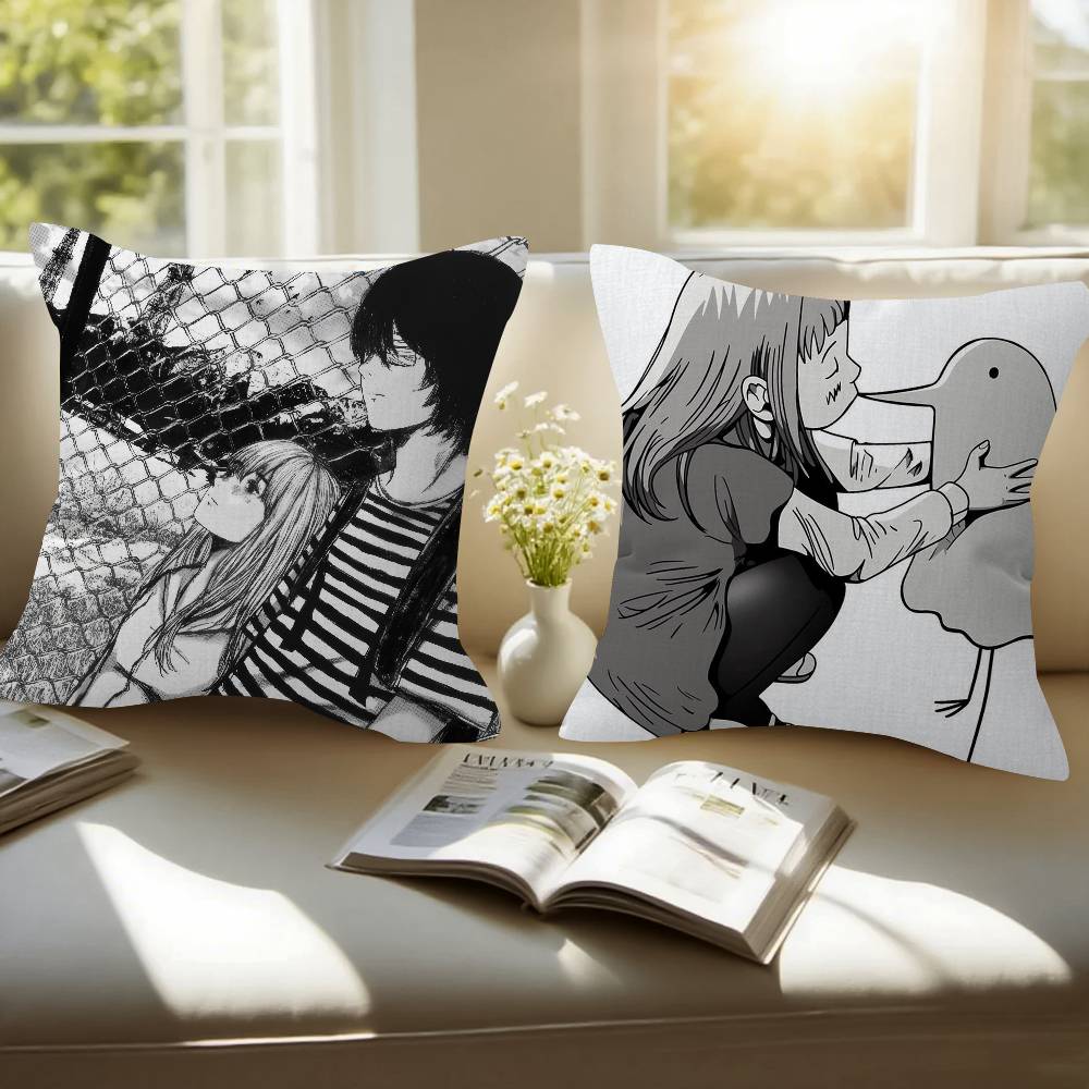 Anime Goodnight Punpun Pillow Anime Pillow Sofa Bed Head Pillow Cover Cushion Cover Fashion