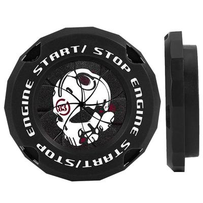 Ignition Cover For Key Start Engine Rotary Start Button Cover For Auto Anti Scratch Creative Cool Car Engine Start Button