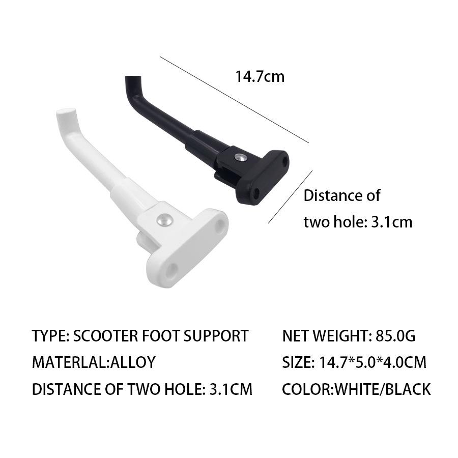 Scooters Tripod Side Support Spare Parts Folding Electric Scooter Foot Support For Xiaomi M365 Electric Scooter Accessories