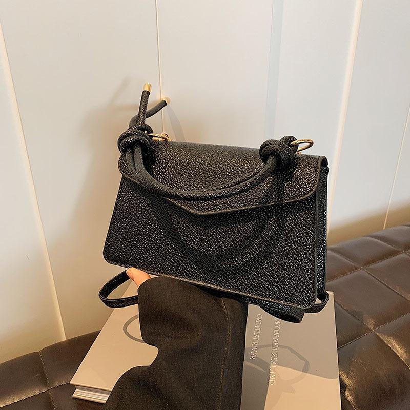 Bag Women'S Foreign Versatile Crossbody Bag Women'S Fashion Textured Shoulder Handbag