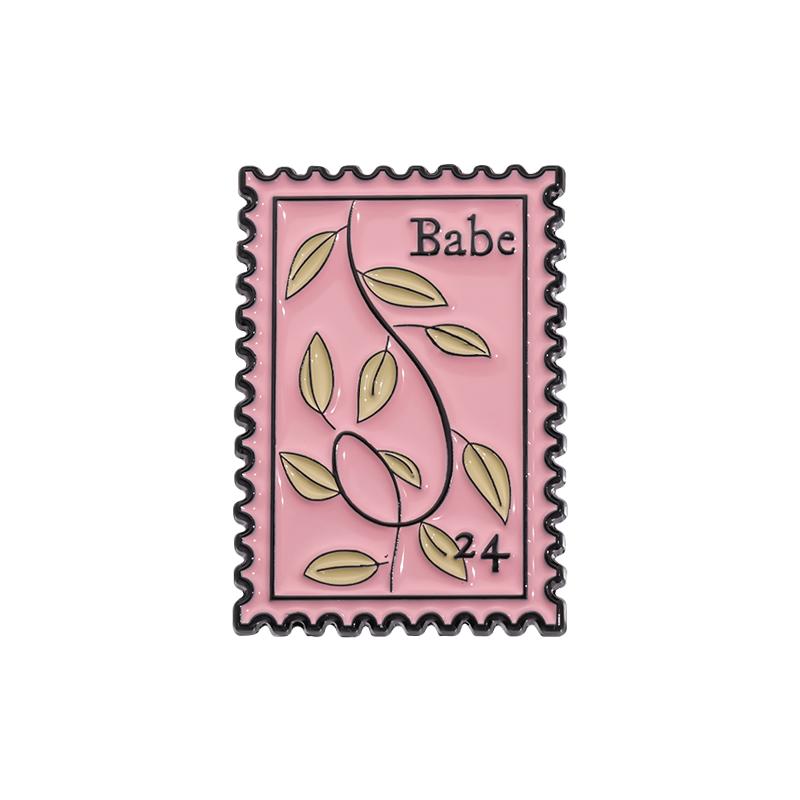 

Music Album Collect Enamel Pins Custom Colorful Stamps Printed Art Flower Brooches Lapel Badge Decorative Jewelry Gift Wholesale