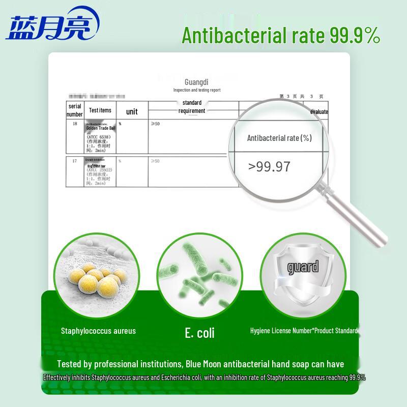 Blue Moon Antibacterial Foaming Hand Soap Aloe Set