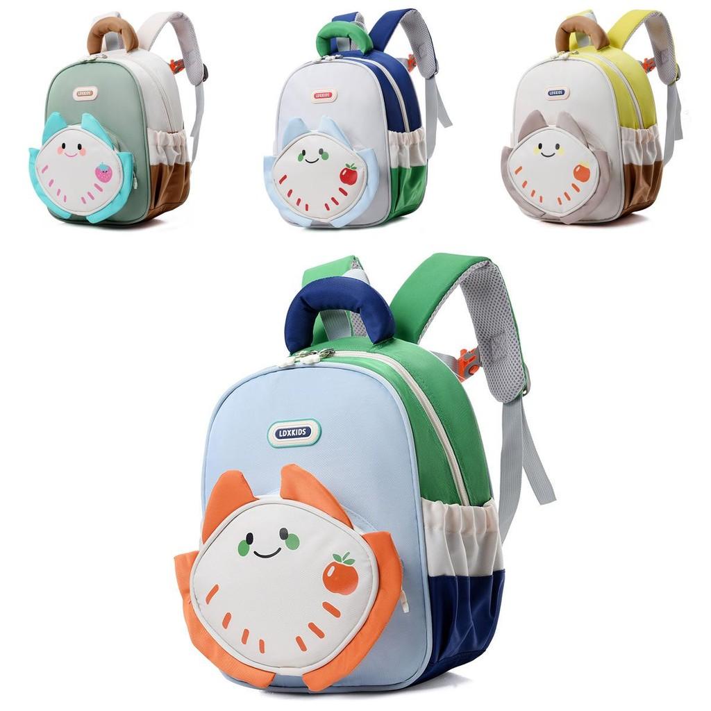Fun And Cute Canvas Backpack For Kids With Comfortable Straps And Adorable Patterns Animal