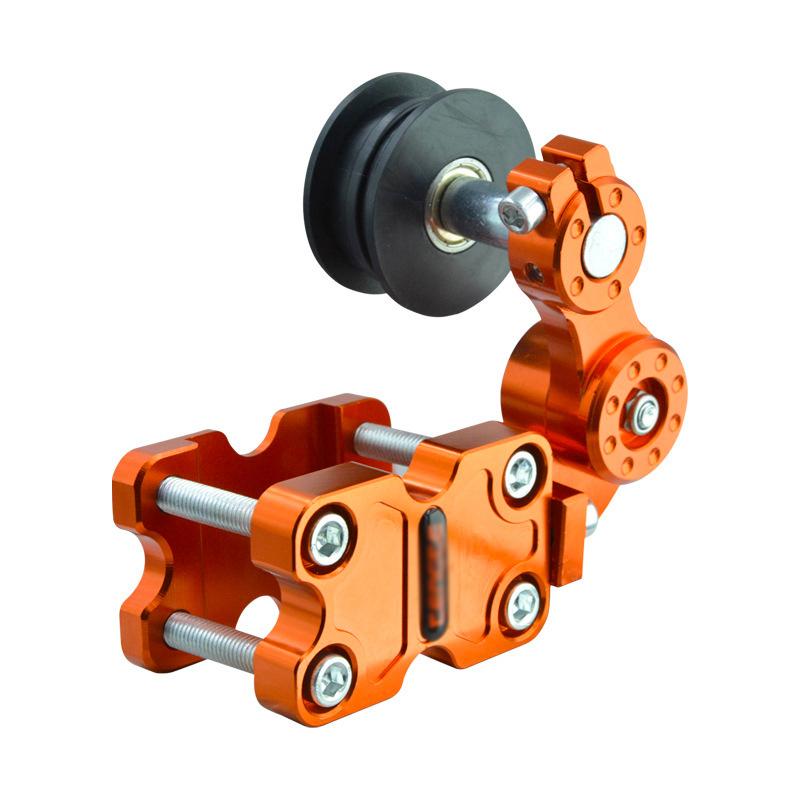 Motorcycle Universal Adjustment Accessories Adjuster Wheel Chain Tensioner Roller Tightener for Motorbike Motocross Chopper ATV