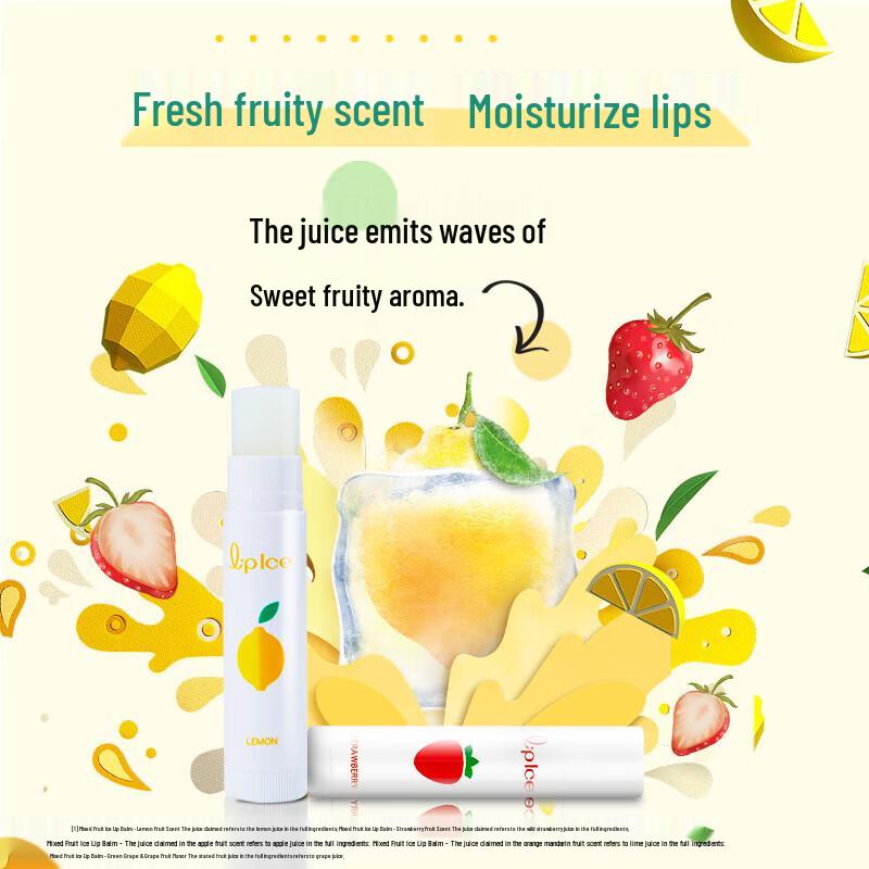 Nivea And Mentholatum Fruit Lip Balm Duo Set