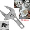 Adjustable Spanner Dismounting Short Handle 16-68MM Aluminium Alloy Useful