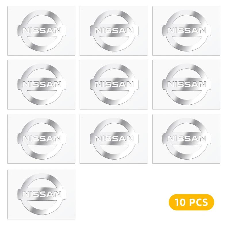 DIY 3D Metal Car Interior Decoration Sticker Car Accessories For Nissan Qashqai X J10 J11 Trail Tiida Teana Skyline Juke X-trail