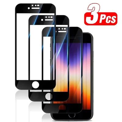 3 ks ochranné sklo pre iPhone 7 8 6 6S Plus pre iPhone Se 2020 Se 2022 SE2 SE3 Tvrdené sklo