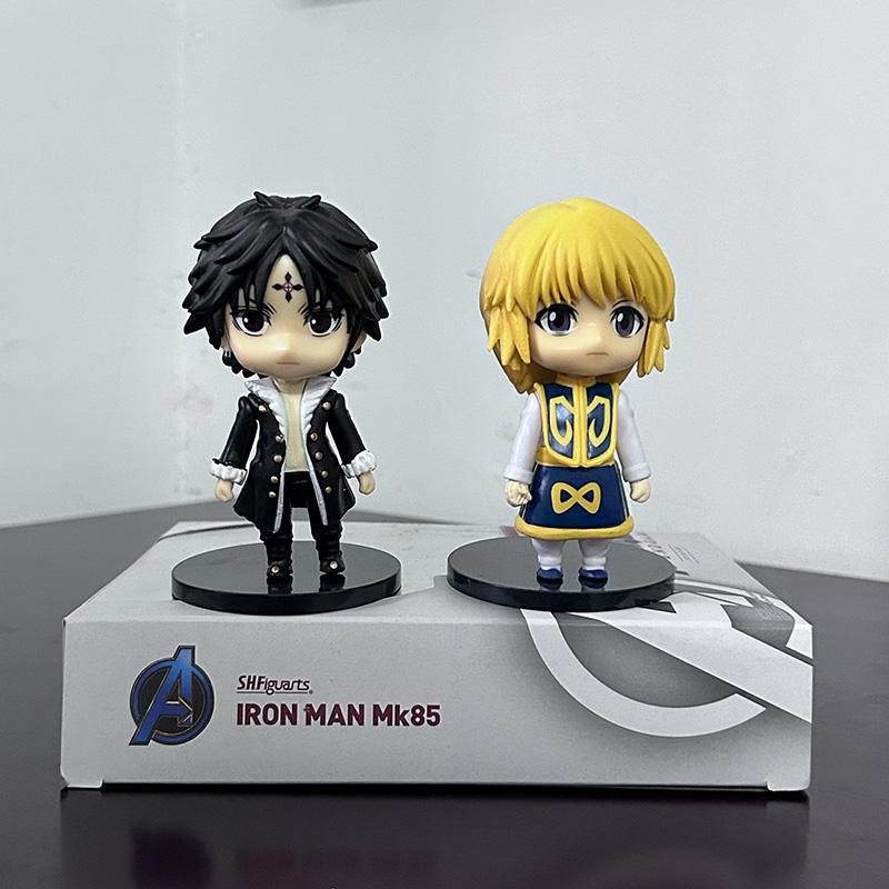 Hunter x Hunter Actionfigur Spielzeug PVC Cartoon Jay Flix Hisoka Kurapika Modell Animationspuppe Spielzeug Kindergeschenk Zufällig 1 Stück