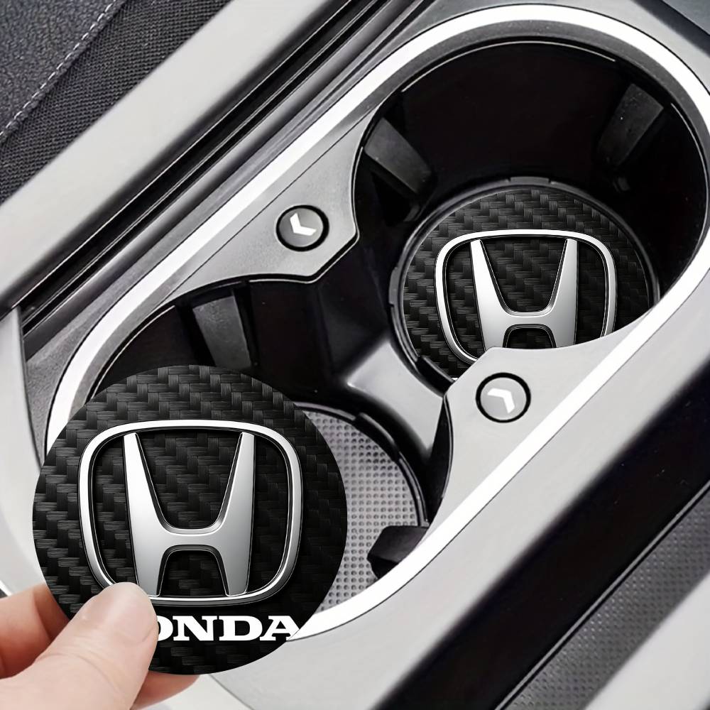 AAADC1 For Honda New Car Cup Holder Anti-Slip Silicone 7cm Insert Coaster Mat Universal Car Accessories Black Fit Most Cars