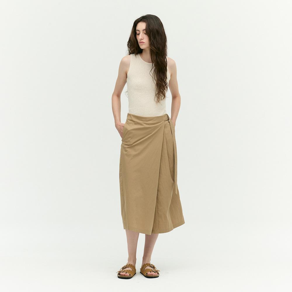 Ibiem Side Wrap A-Line Skirt Emq6Wsk050