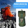 Schnallen-Fixierter Sonnenbrillenetui Tragbare Brillenaufbewahrungstasche mit Taktischem Behälter für Damen Anti-Stress Brillenetui Herren Outdoor Reisen