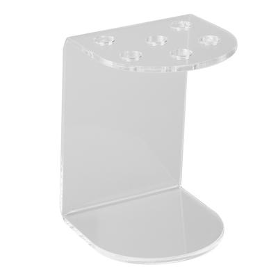 6 Löcher Klarer Acryl Scherenhalter Scherenorganisator Salon Scherenhalter für Friseursalon Büro