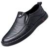 Autumn new casual dad leather shoes security soft-soled shoes