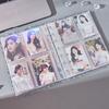 Transparent Acrylic Photo Album 3 Inches Idol Picture Protector Durable Card Holder  School