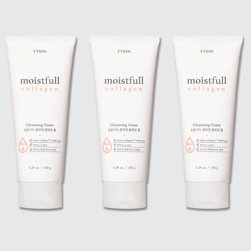 ETUDE HOUSE Moistfull Collagen Reinigungsschaum 150ml (3 Optionen)