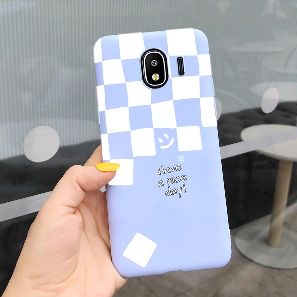 For Samsung Galaxy J4 J6 2018 EU Case SM-J400F J600F Lovely Cartoon Protective Skin Cover For Samsung J4 2018 J 4 J 6 Soft Coque