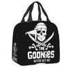 The Goonies Lunch Bag Women Cooler Thermal Insulated Jolly Roger Pirates Skull Lunch Box for Kids School Children Food Bags