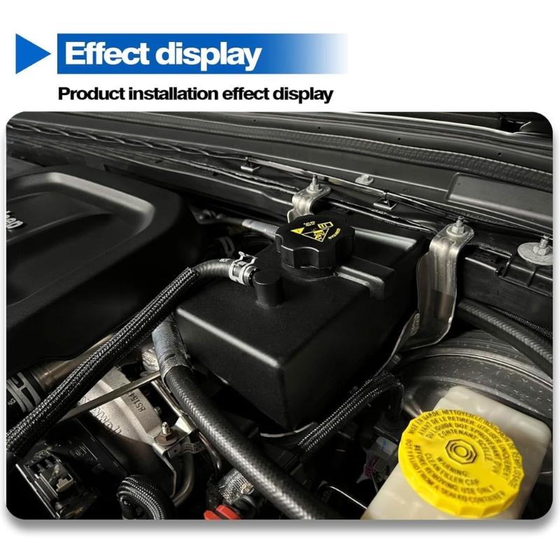 Auto Accessory for 2018-2024 Front Engine Coolant Reservoir Tank Expansion Bottle System 68364312AC 68364312AA