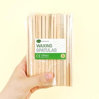 Self-waxing Hair Removal Spatula S (small) 100 Sticks Accessories