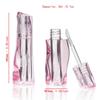 2.5Ml/3Ml Wave Lip Gloss Tube Transparent Thick Rod Large Brush Head Empty Bottle Lips Glaze Container Makeup Packaging Material