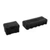 RC Car Luggage Case and Tool Box Set High Simulation RC Storage Box with Sticker for Decoration Black