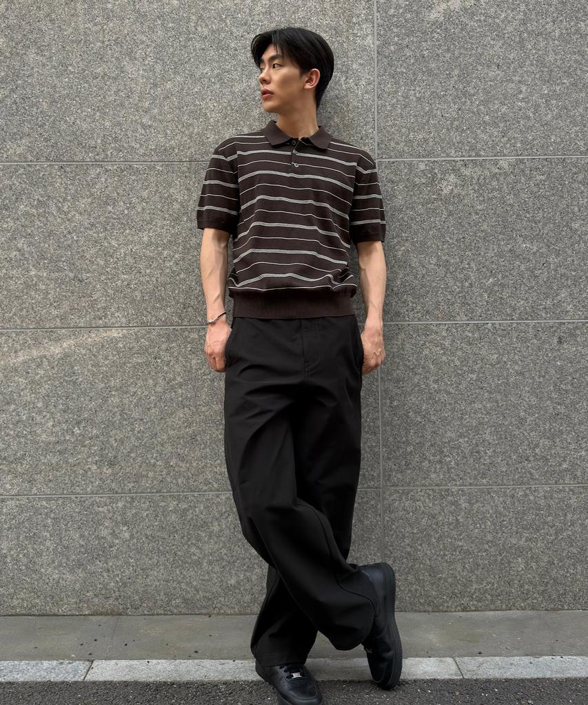 MINDBRIDGE Curved Semi-Wide Daily Pants - 4 Colors