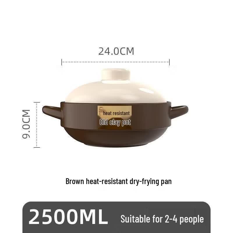 Multipurpose High-Temperature Resistant Ceramic Claypot