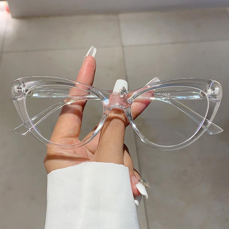 

Vintage Anti Blue Light Optical Cat Eye Glasses Women Luxury Brand Designer Sexy Ladies Eyewear Myopia Prescription Frame
