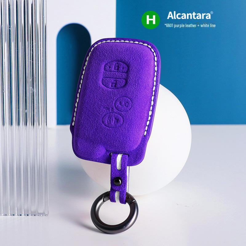 Lexus ES300H/ES350/RX270 Alcantara Wildleder 3D Schlüsseltasche