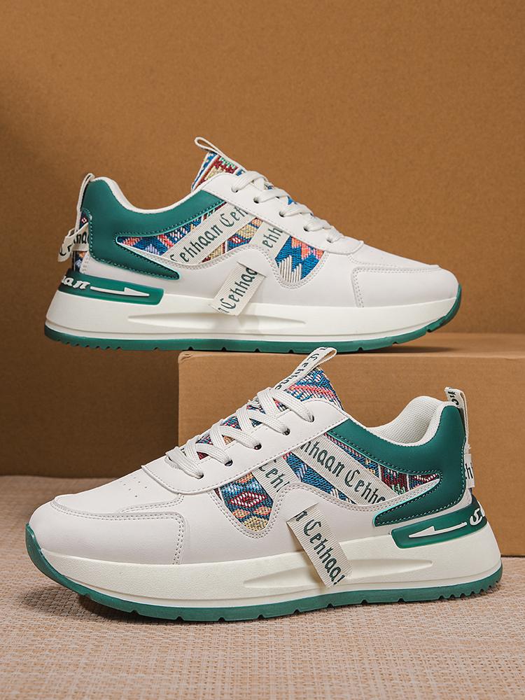 New Skateboard Men's Shoes Summer Sneakers Leather Casual Fashion Trend Trend Shoes Outdoor Running Sports Hiking Tennis Shoes